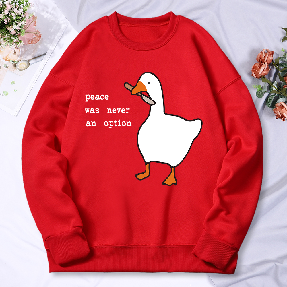 Winter Clothing Options - Peace Was Never An Option Goose