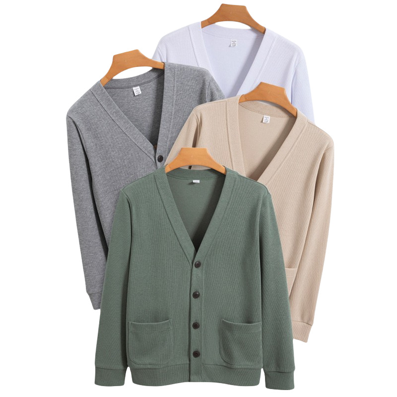 Winter Clothing Europe - Men Clothing Sweater Cardigan Autumn and