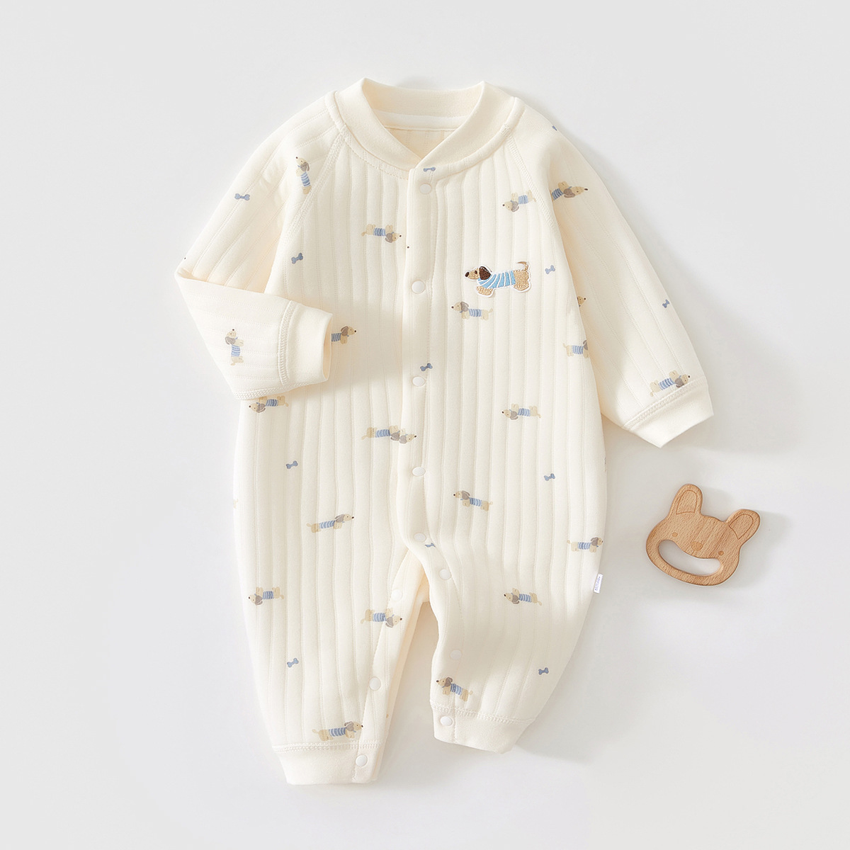 Winter Clothing 1 Year Old - AYNIGIELL Autumn and Winter Newborn Jumpsuit,