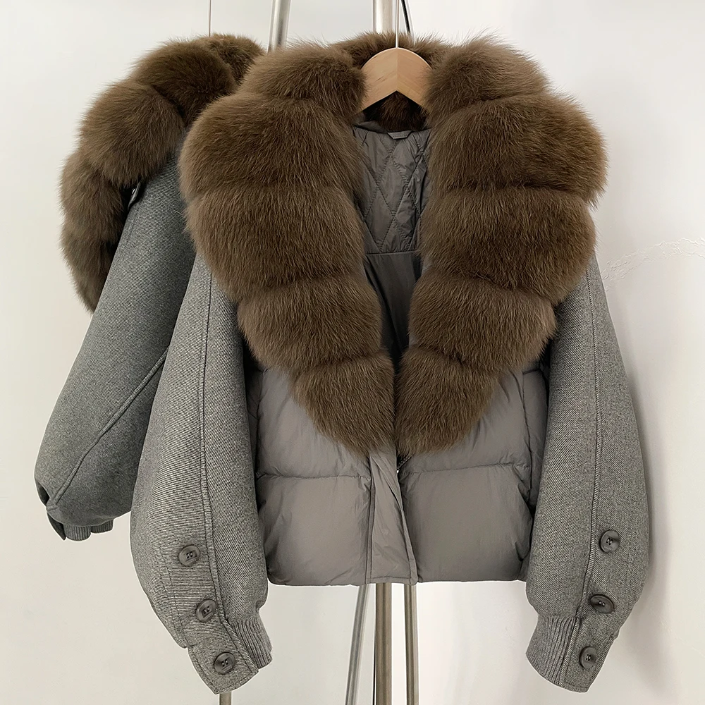 Winter Clothing Trends - women down jacket duck down parka