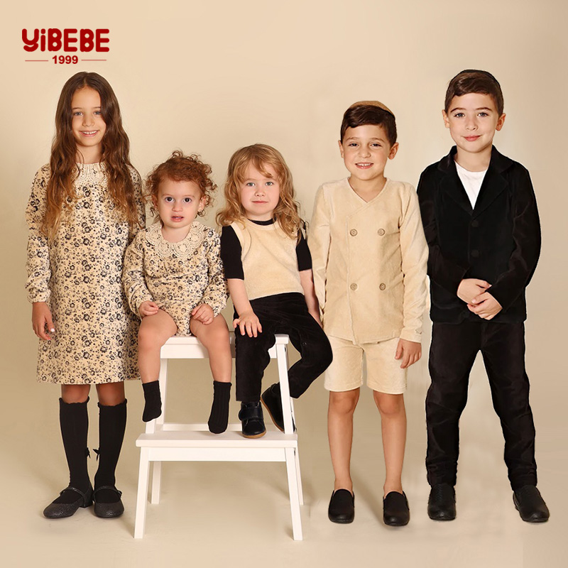 Winter Clothing For Kids - AA-Family Clothing Corduroy Elegant Set Boys
