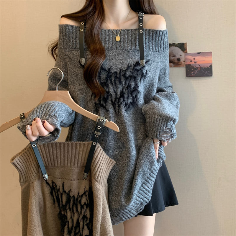 Winter Clothing Offer - Torn Knitted Sweaters For Women Clothing