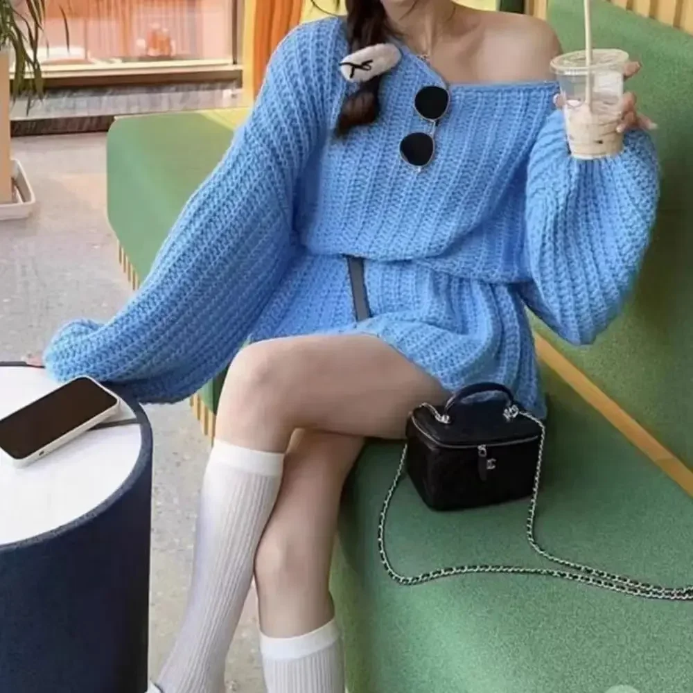 Winter Clothing Offer - Autumn Women's Knit Sweater Korean Style