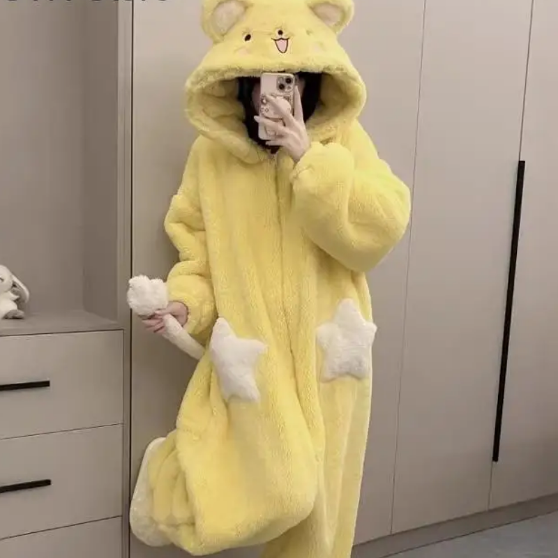 Winter Clothing Europe - Kawaii Kigurumi 2025 Autumn Winter New