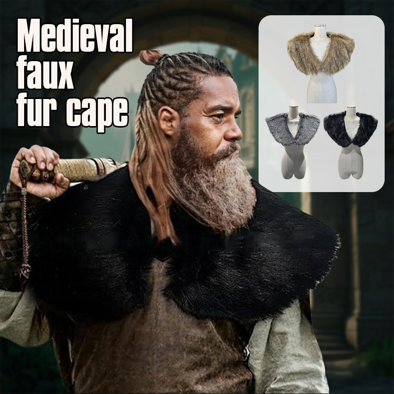 Winter Clothing Europe - Winter Fur Collar Clothing King Warrior