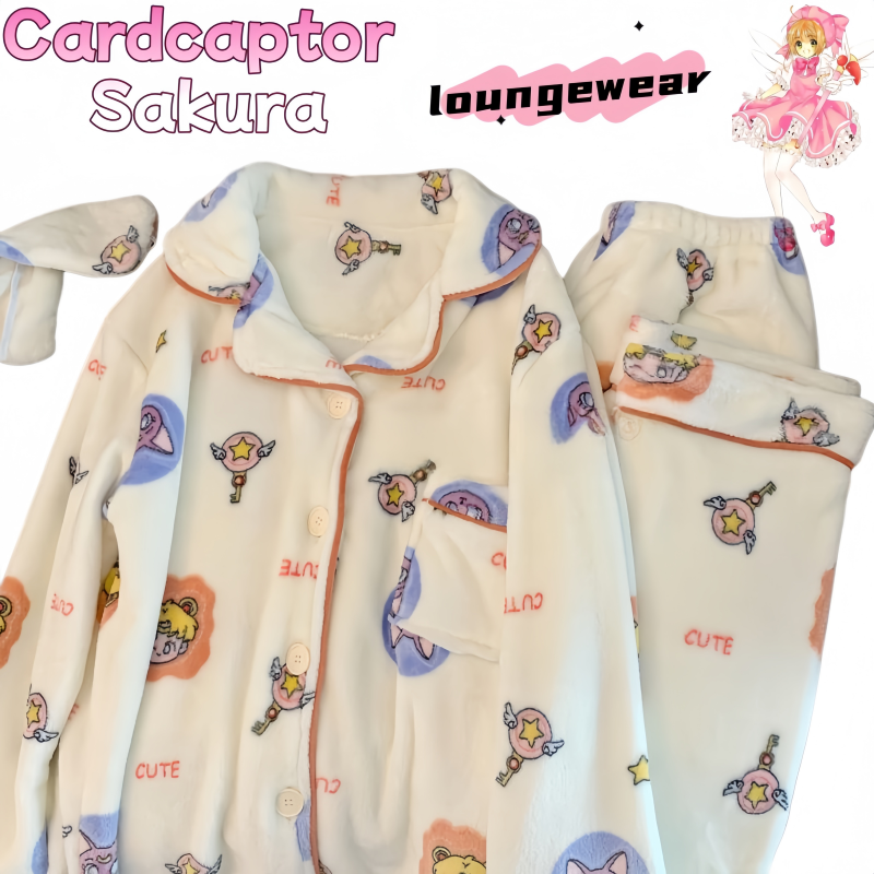 Winter Clothing In Japan - Cardcaptor Sakura Pajamas - Cute Cartoon