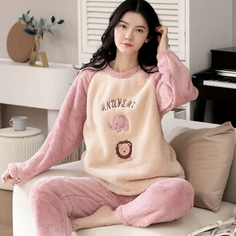 Winter Clothing Offer - Warm Sleepwear for Winterthickened Warm Flannel