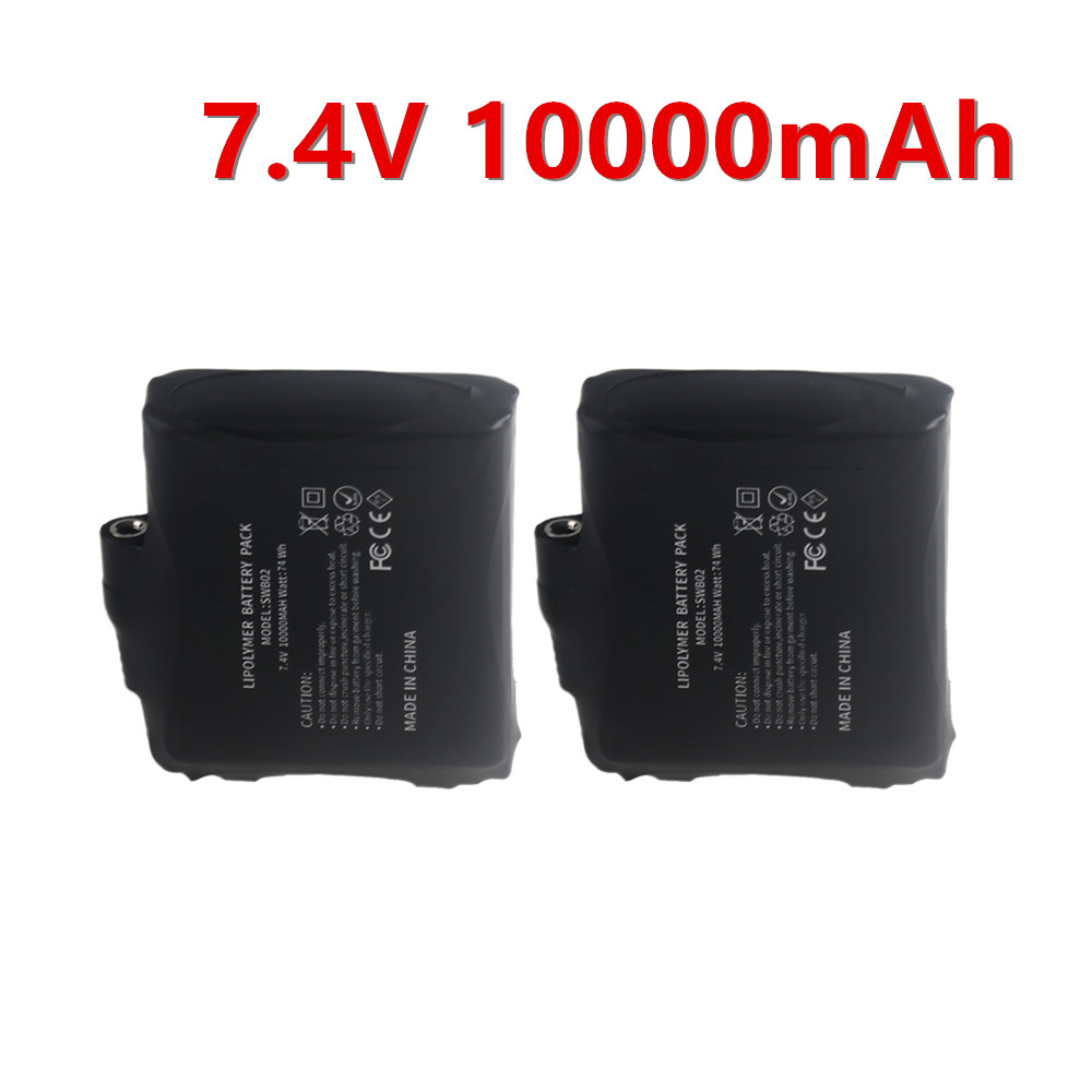 Winter Clothing Bundle - New High-quality 7.4V 10000mAh Rechargeable Lithium