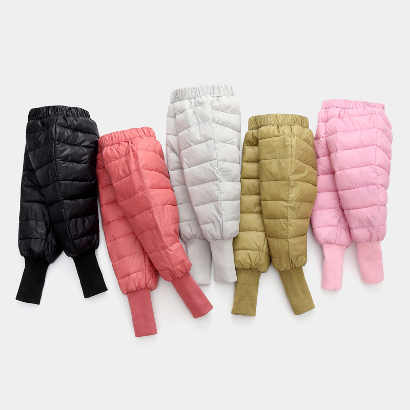Winter Clothing For 1 Year Old Girl - Winter Kids Warm Down Pants Autumn