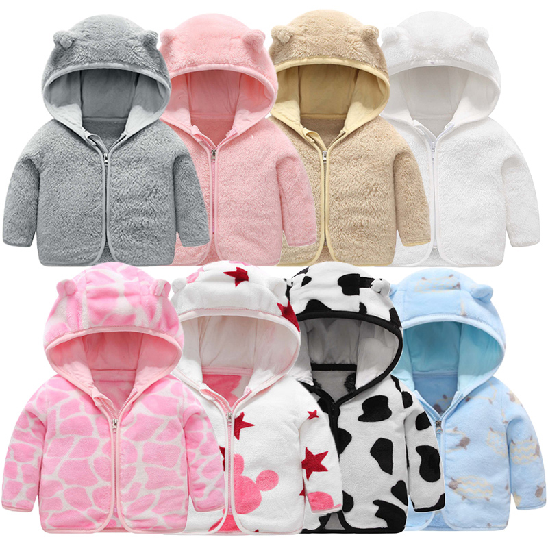 Winter Clothing 1 Year Old - Children Flannel Jacket Autumn and Winter