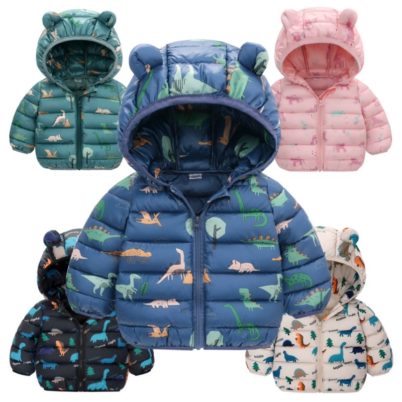 Winter Clothing For 1 Year Old Girl - Children Boys Baby Hooded Lightweight Down