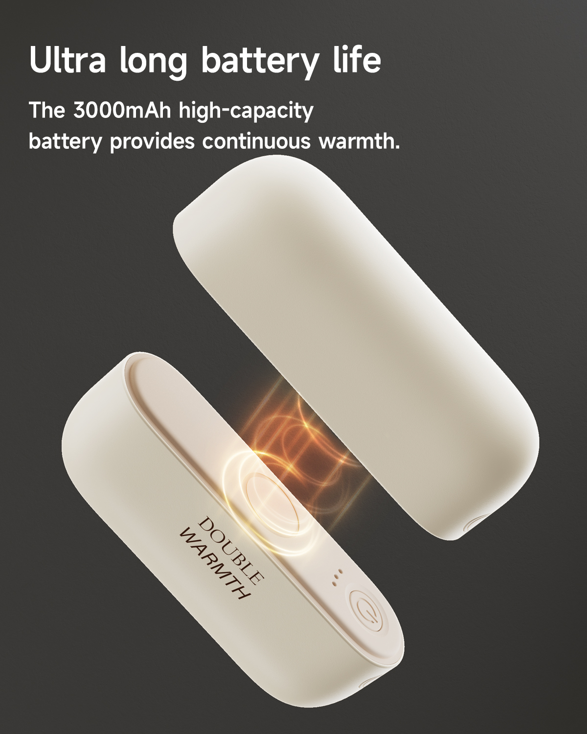 Hand Warmer Reusable - 2-in-1 Magnetic Rechargeable Hand Warmers Electric