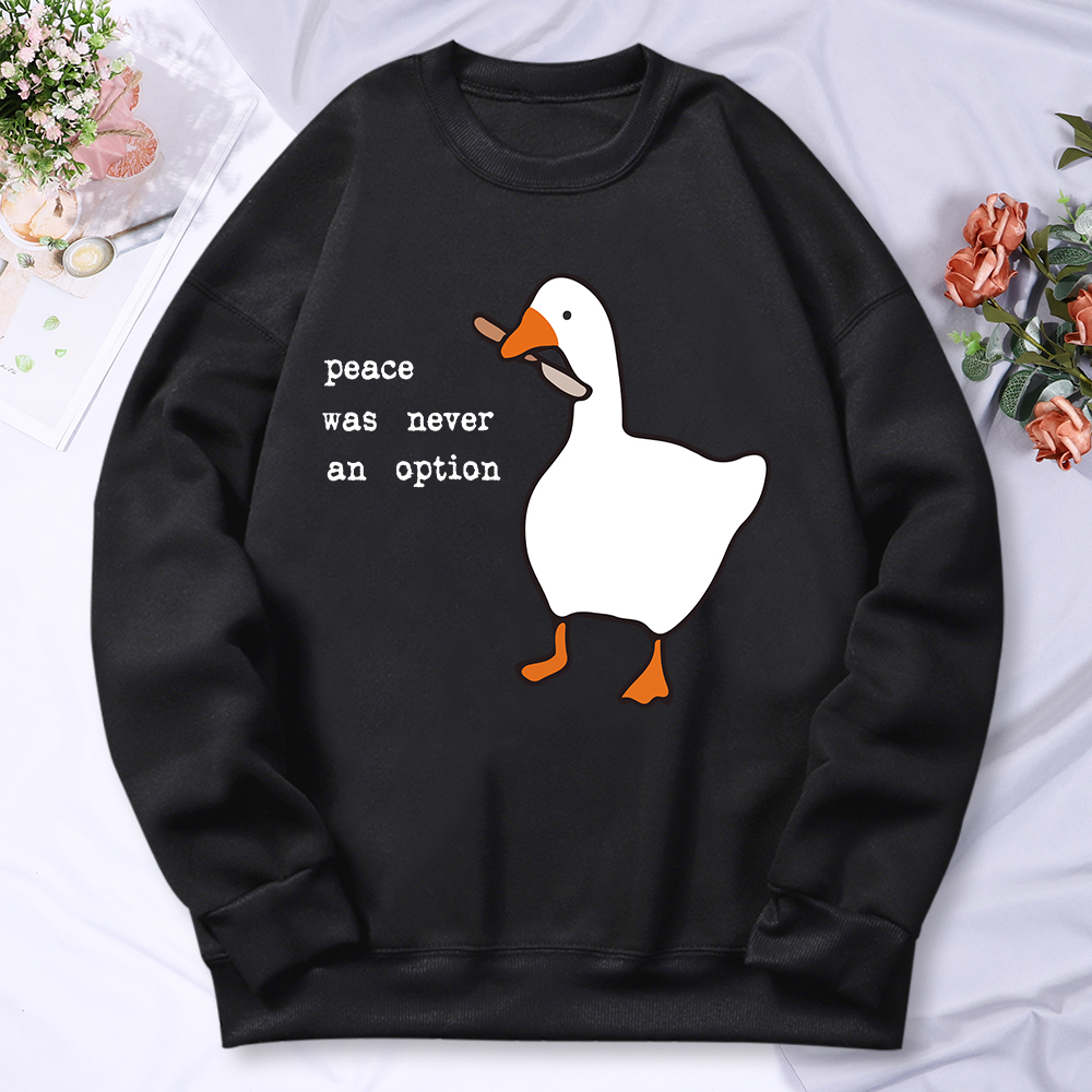 Peace Was Never An Option Goos - Winter Clothing Options review and price