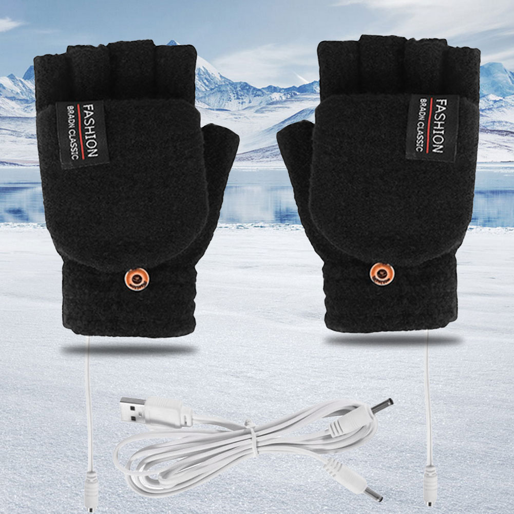 Electric USB Heating Gloves Ha - Hand Warmer Reusable review and price