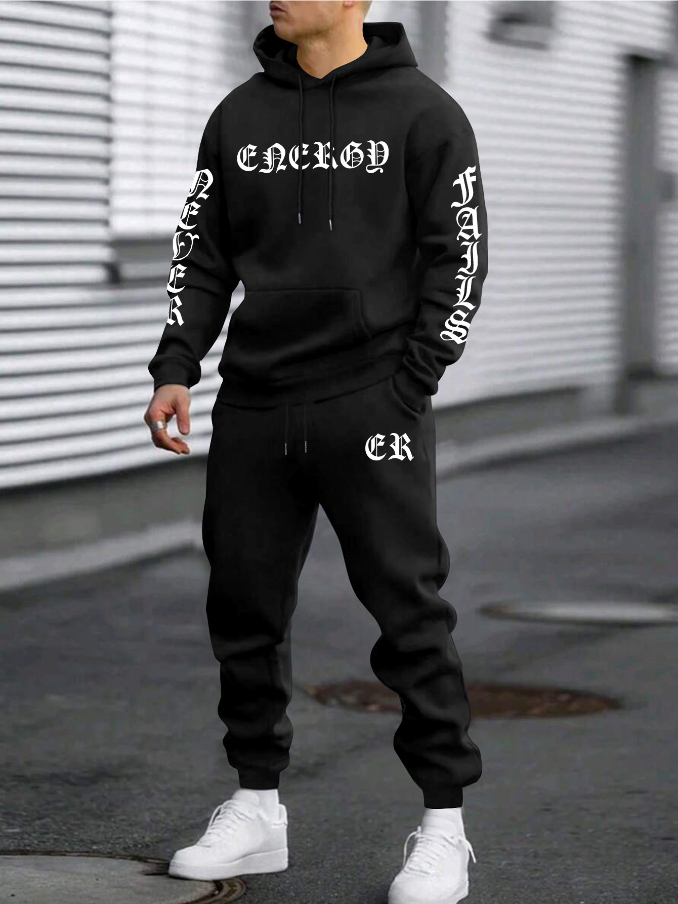 Men's Sports Suits Fashion Tra - Winter Clothing Pants review and price