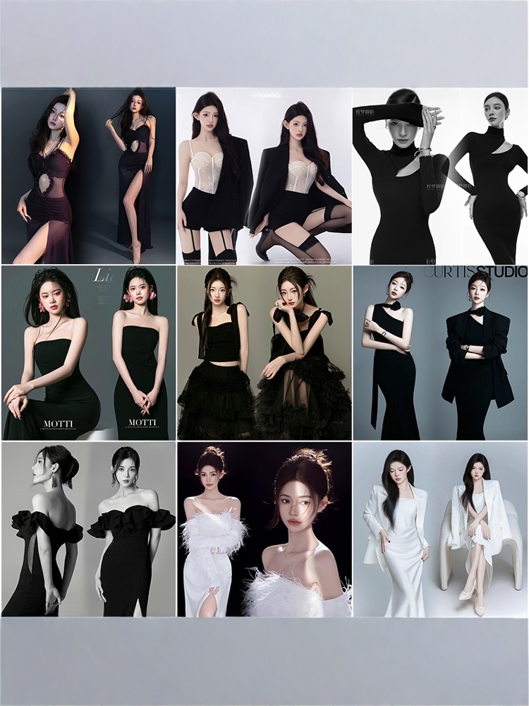 Retro Portrait Photography Clo - Winter Clothing Photo review and price