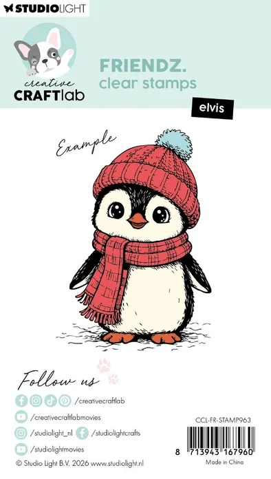 Penguins in Winter Stamps 2026 - Winter Clothing Photo review and price