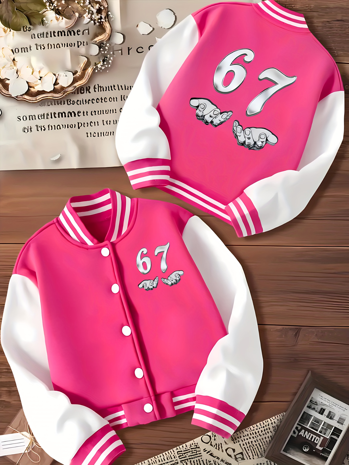 Six Seven Girls' Short Basebal - Winter Clothing Options review and price
