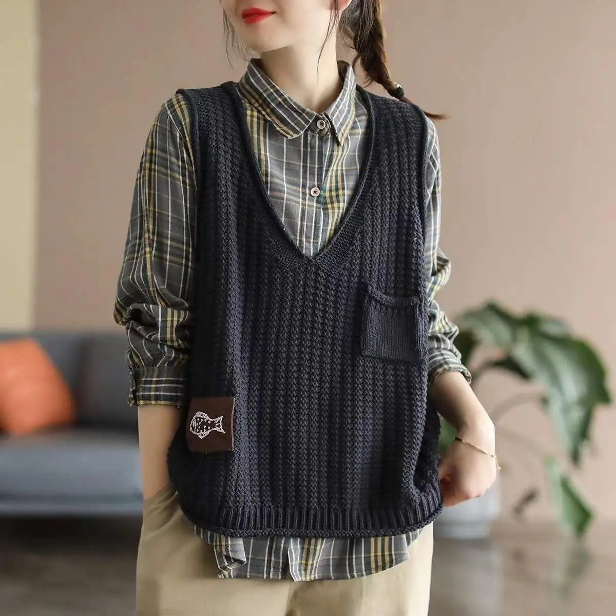Female Sweater Solid Cropped W - Winter Clothing Offer review and price