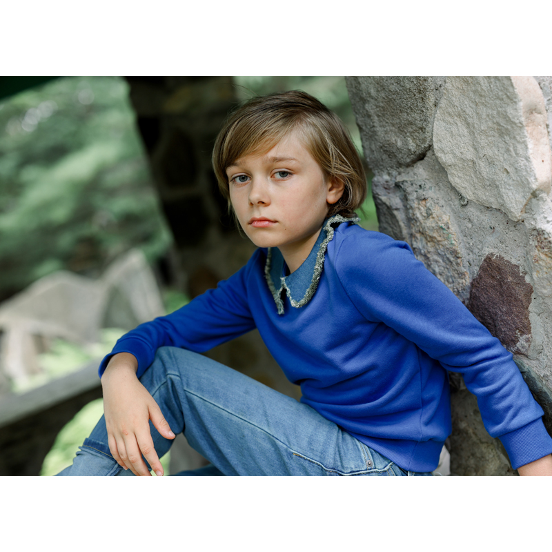 Ali Plus Aw25 Denim Collar Swe - Winter Clothing For Kids review and price