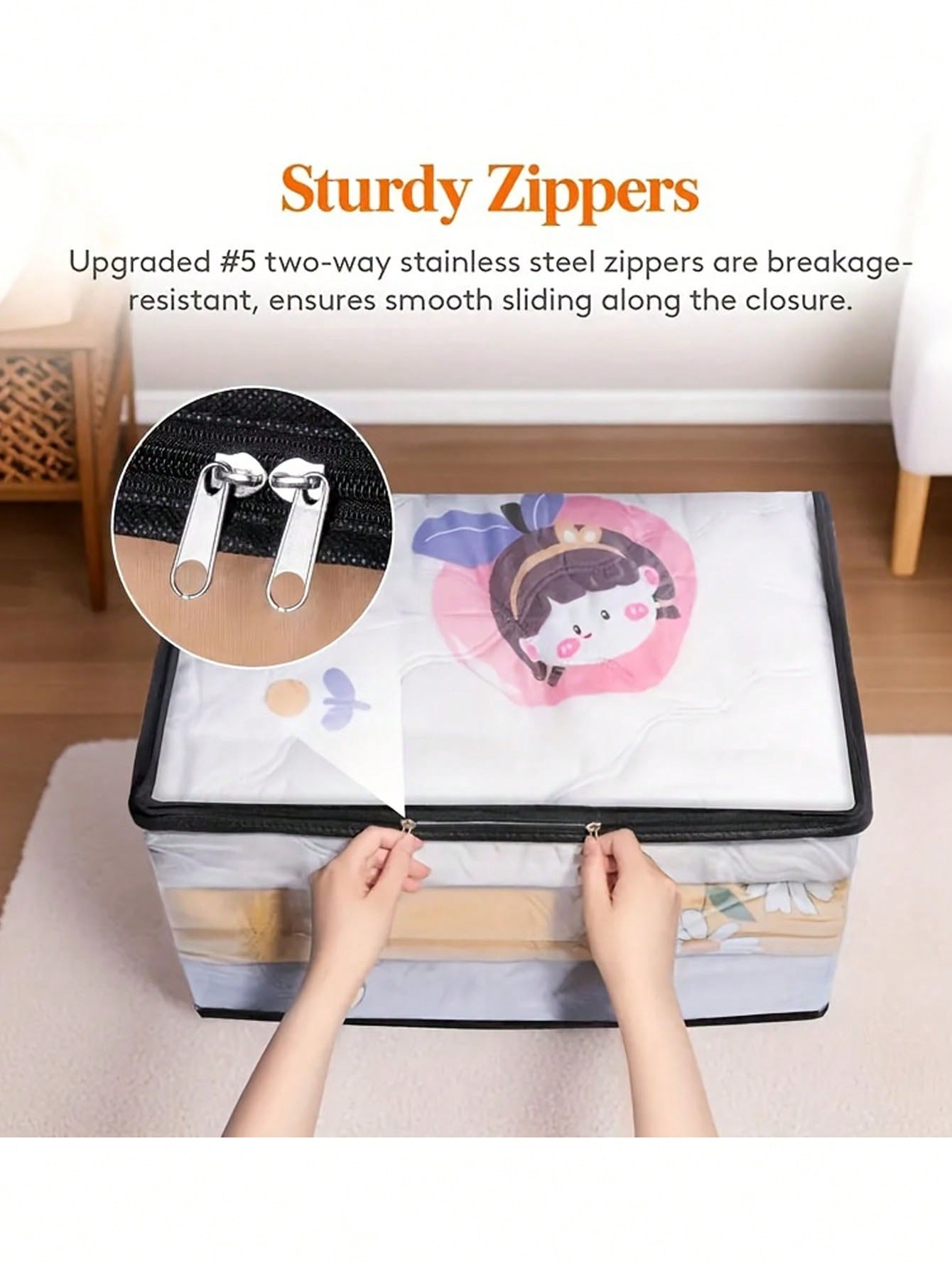 Clear Blanket Storage Bags wit - Winter Clothing Storage review and price