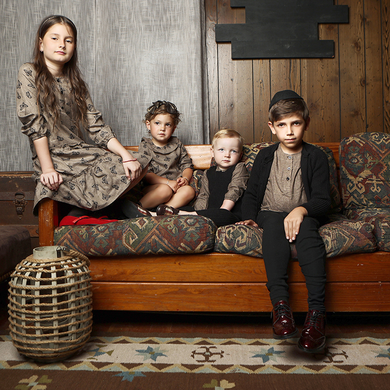 AA AW25 Printed Linen + Knit S - Winter Clothing For Kids review and price
