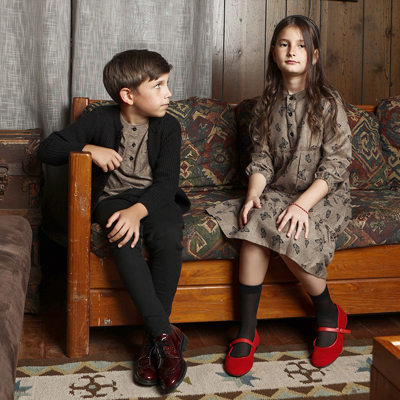 AA AW25 Printed Linen + Knit S - Winter Clothing For Kids review and price