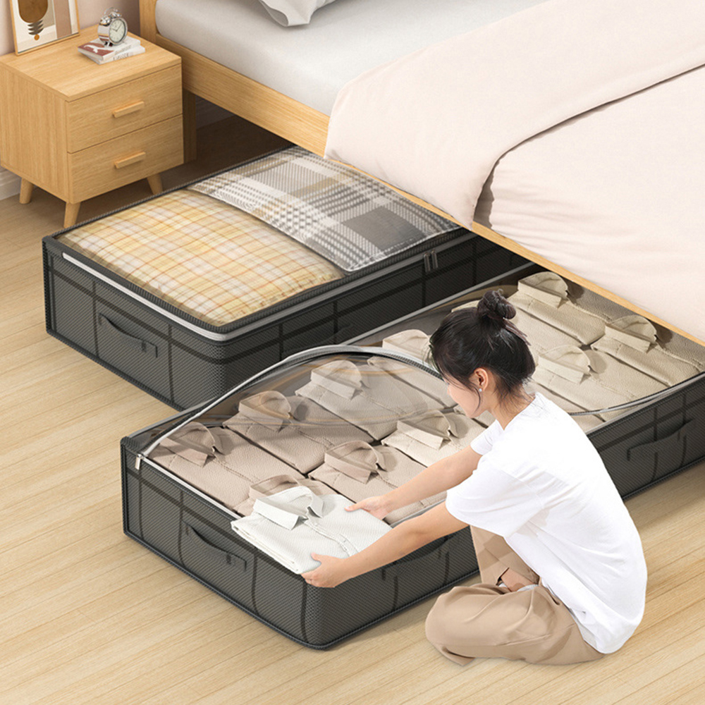 1/2PCS Foldable Non-Woven Bed  - Winter Clothing Storage review and price