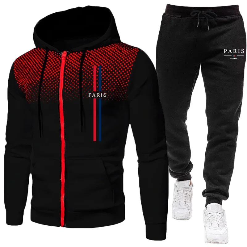 Men sports suit zipper jacket+ - Winter Clothing Pants review and price