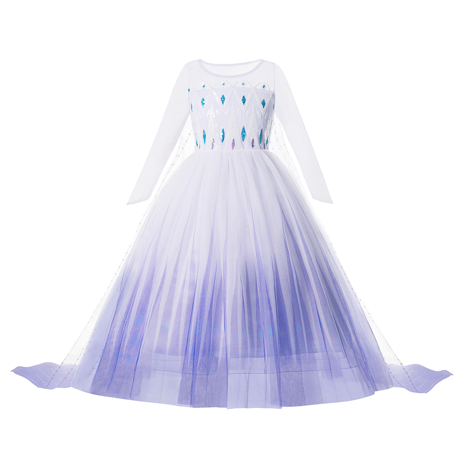2025 Elsa Carnival Cosplay Cos - Winter Clothing For Kids review and price