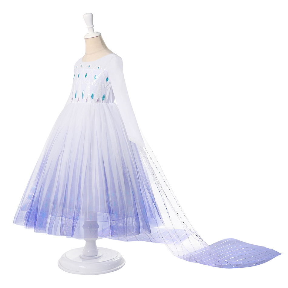 2025 Elsa Carnival Cosplay Cos - Winter Clothing For Kids review and price