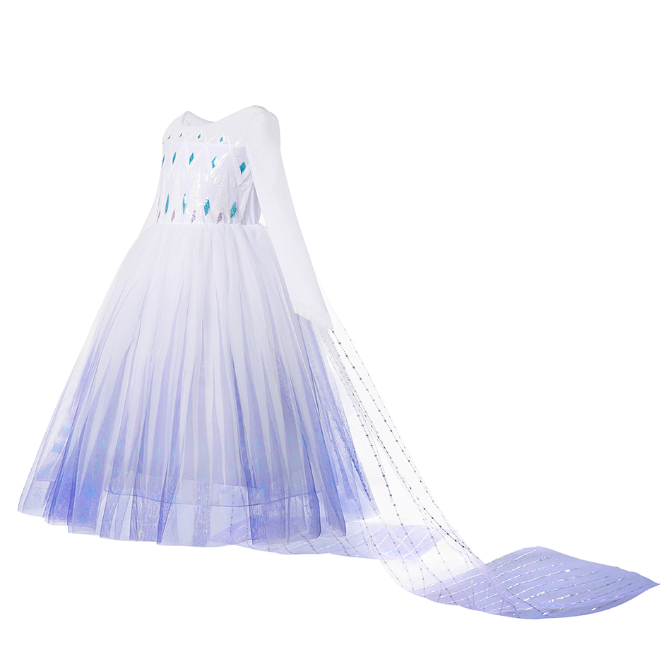 2025 Elsa Carnival Cosplay Cos - Winter Clothing For Kids review and price