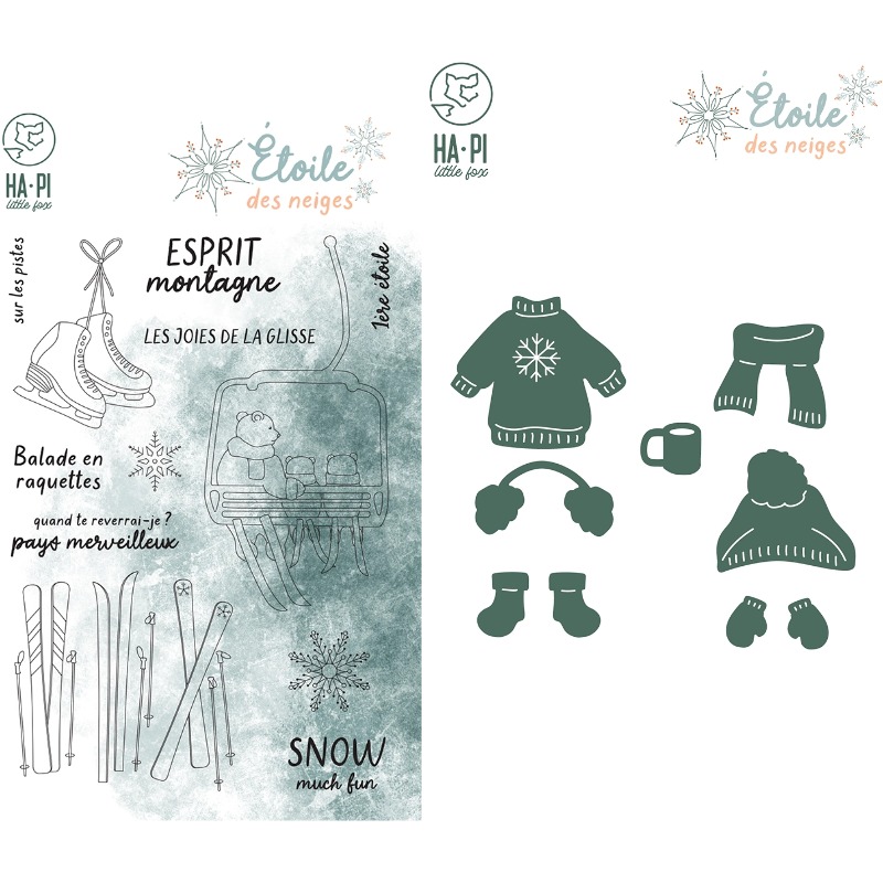 Hapi cutting dies in winter Me - Winter Clothing Photo review and price