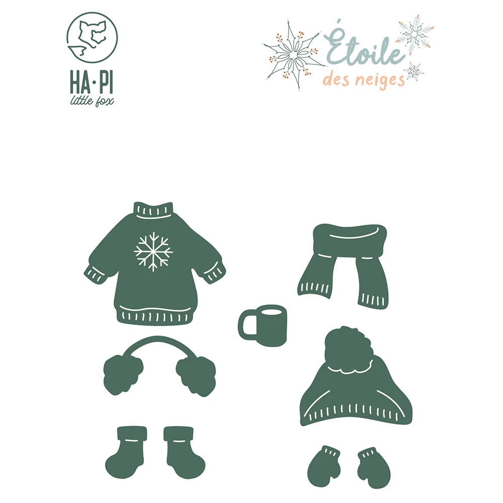 Hapi cutting dies in winter Me - Winter Clothing Photo review and price