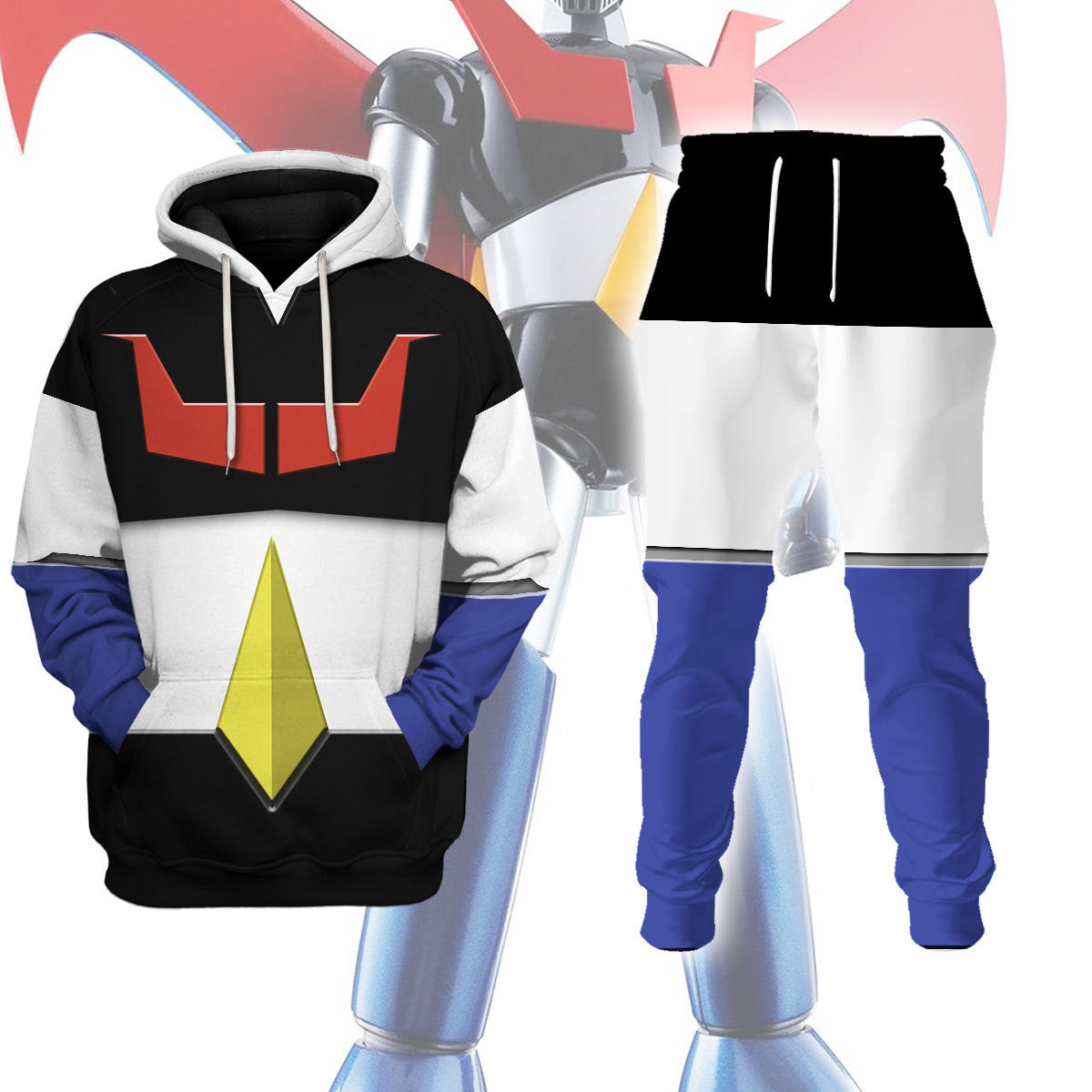 Anime Mazinger Z Cosplay 3D Pr - Winter Clothing Pants review and price