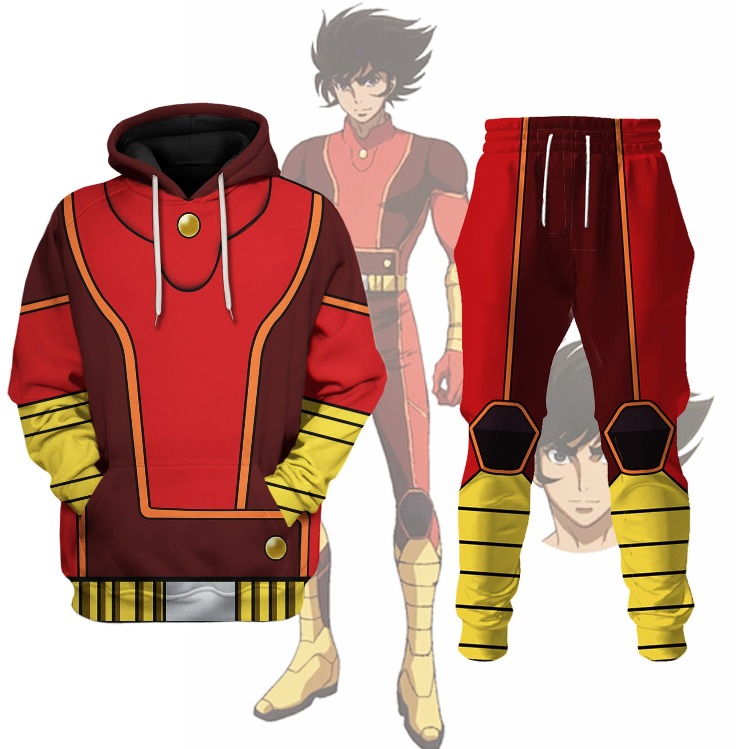 Anime Mazinger Z Cosplay 3D Pr - Winter Clothing Pants review and price