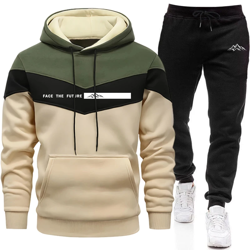 New Men's Tracksuit Fall Winte - Winter Clothing Pants review and price