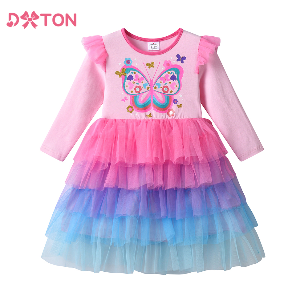 DXTON Kids Princess Mesh Dress - Winter Clothing For Kids review and price