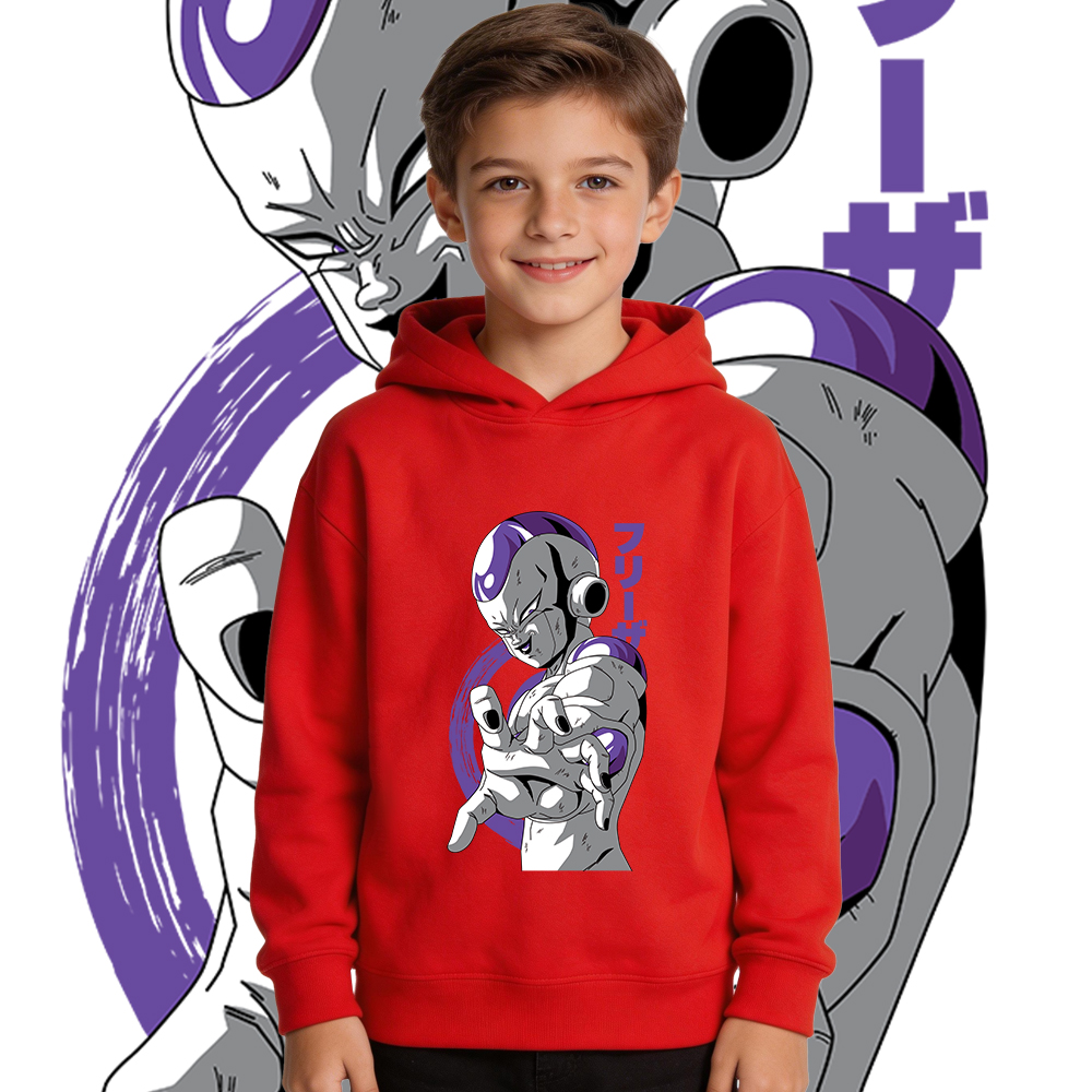 Dbz Freezer Anime Print Boys G - Winter Clothing For Kids review and price