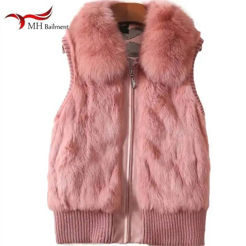 Real Rabbit Fur Coat For Women - Winter Clothing Offer review and price