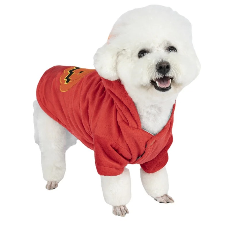 Pet new outfit pumpkin festiva - Winter Clothing Photo review and price