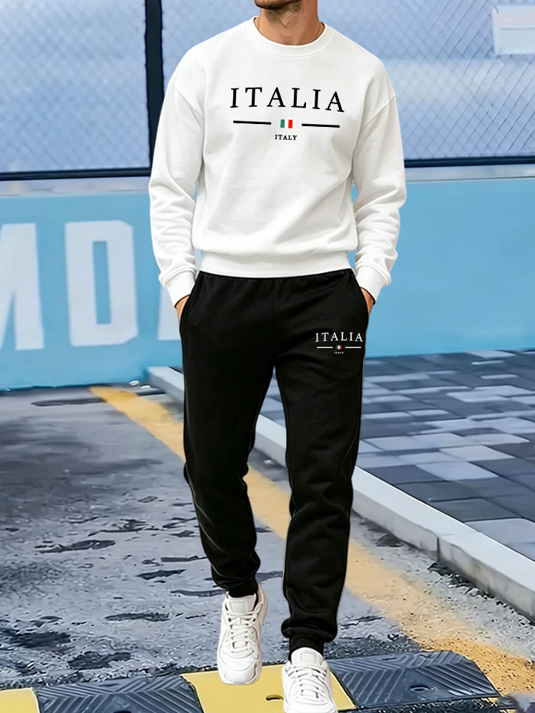 2026 Men's Tracksuit Print Cas - Winter Clothing Pants review and price