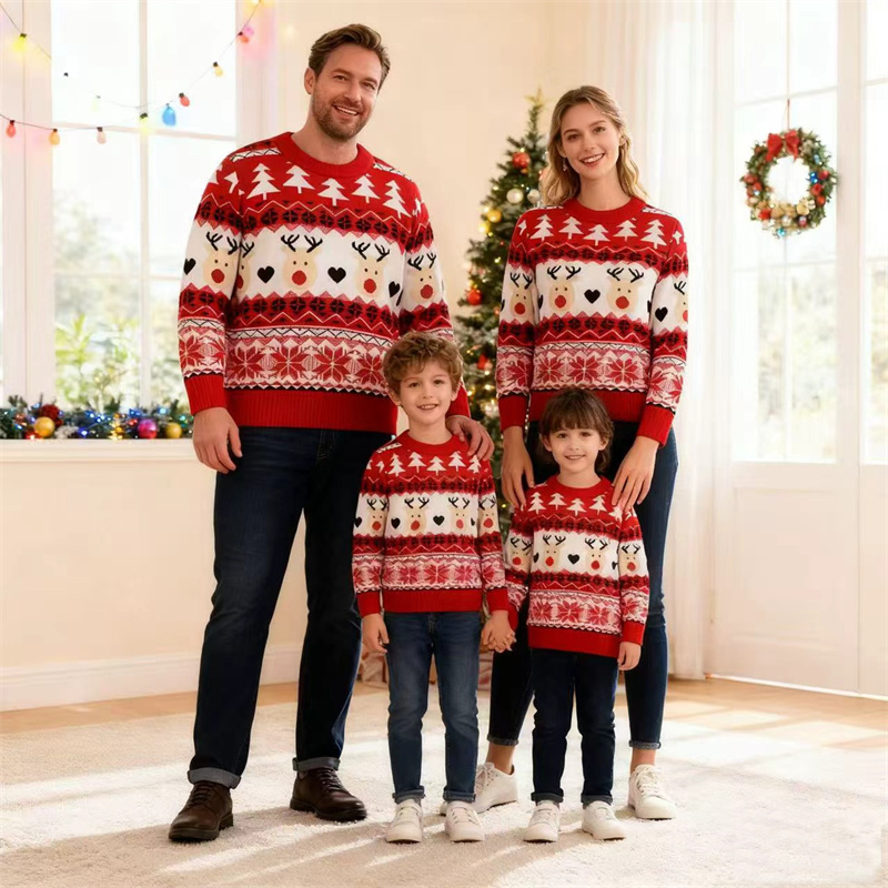 Christmas Family Sweaters Pare - Winter Clothing For Kids review and price