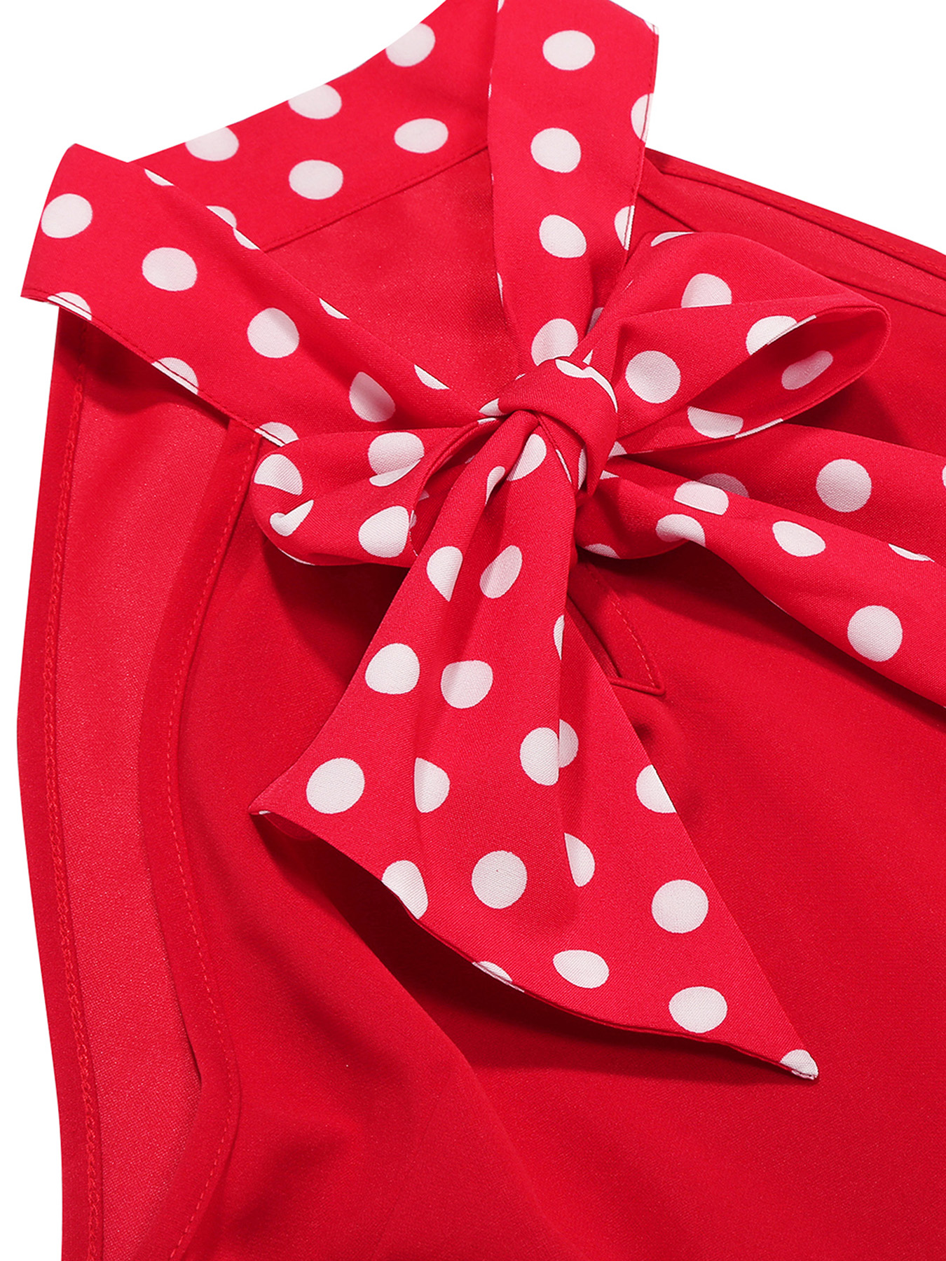 Tonval Bow Neck Halter Neck Po - Winter Clothing Storage review and price