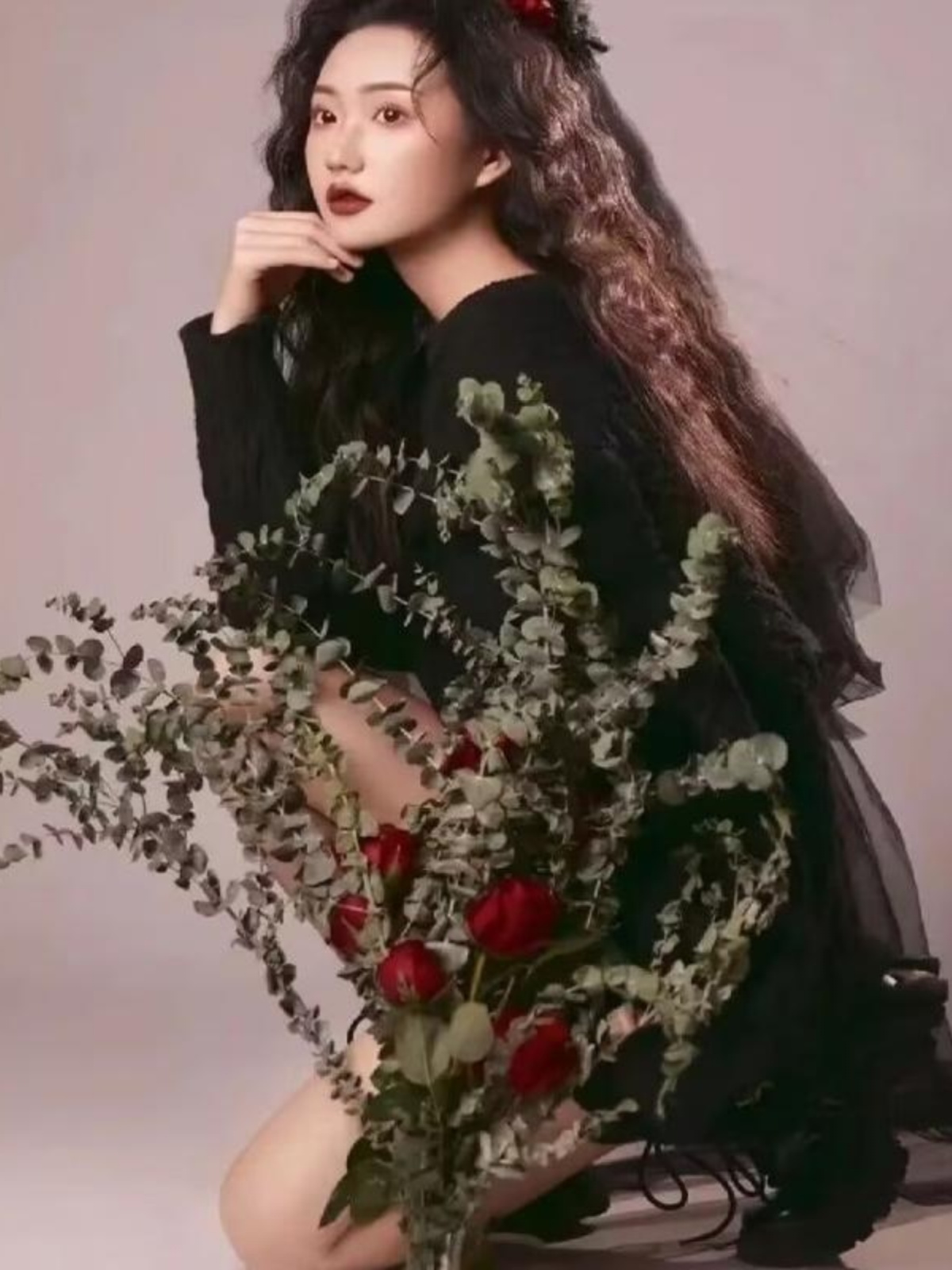 New Fashion Black Sweater Phot - Winter Clothing Photo review and price