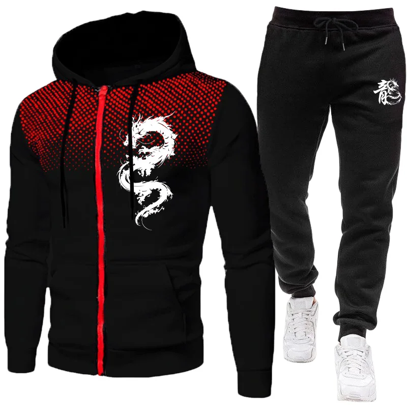 Men's Paris Dragon Pattern Fas - Winter Clothing Pants review and price