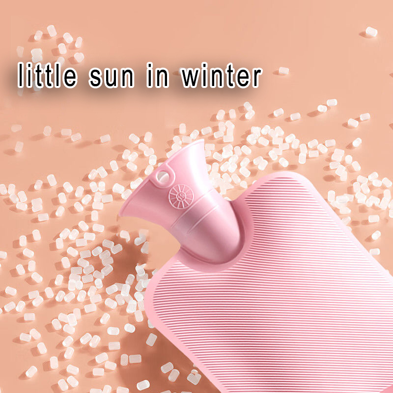 PVC Rubber Hot Water Bottle Wi - Hand Warmer Reusable review and price