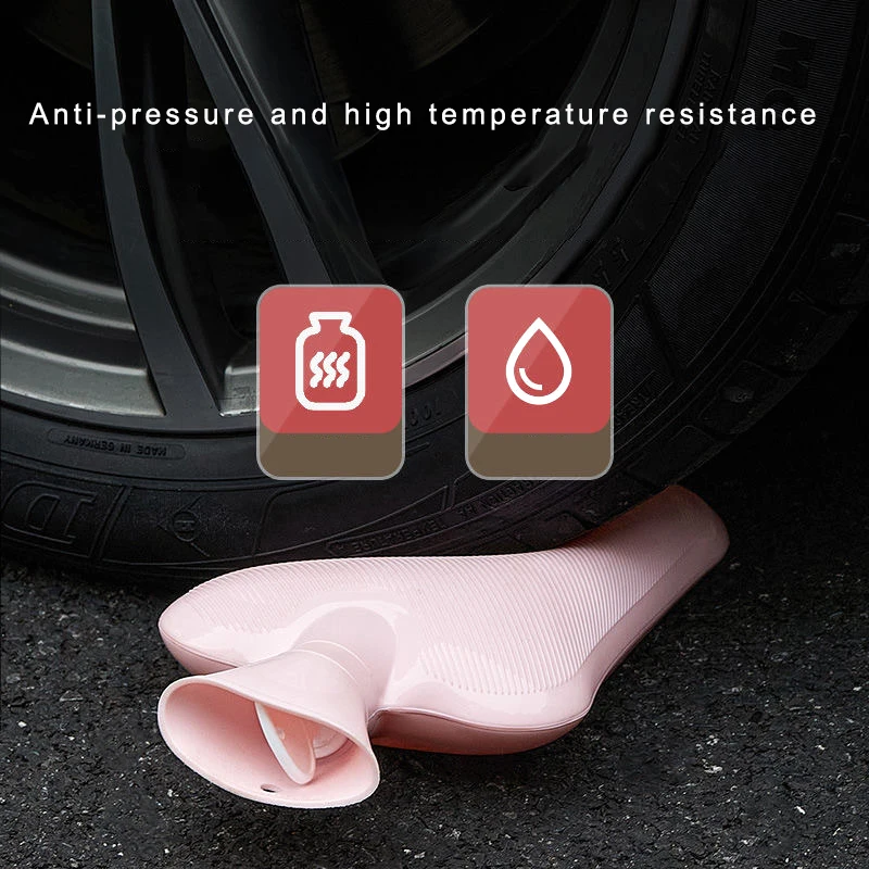 PVC Rubber Hot Water Bottle Wi - Hand Warmer Reusable review and price