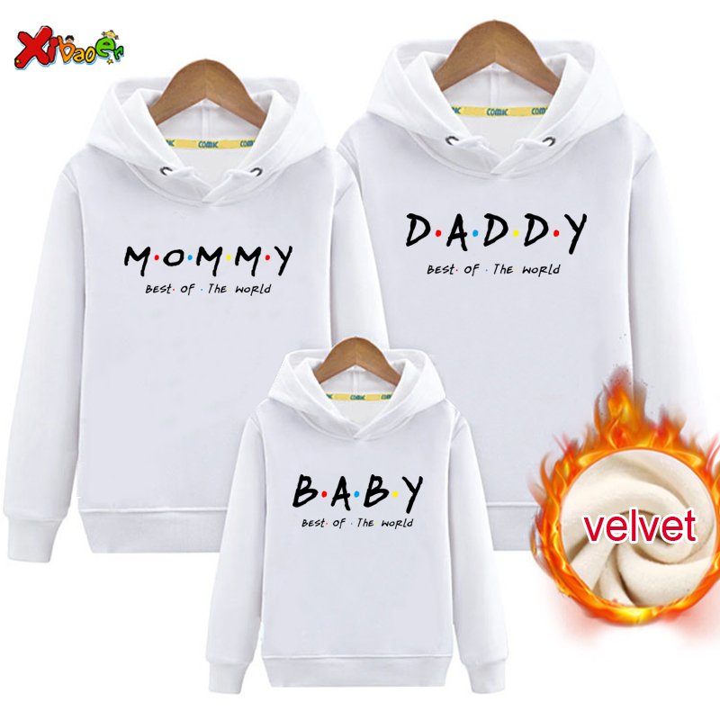 Family Outfit Matching Hoodie  - Winter Clothing For Kids review and price