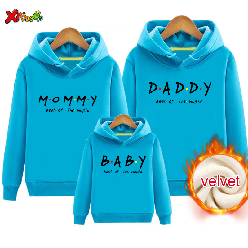 Family Outfit Matching Hoodie  - Winter Clothing For Kids review and price
